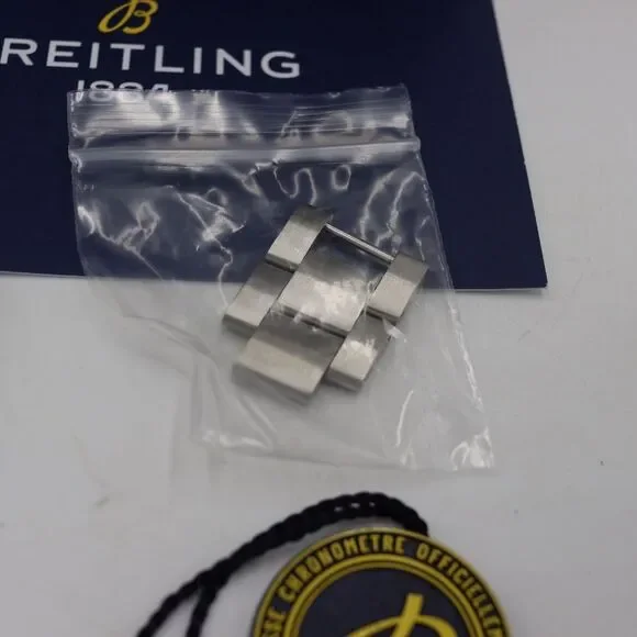 Breitling Avenger Chronograph 20MM Watch Extensions Pieces + Box & Booklet